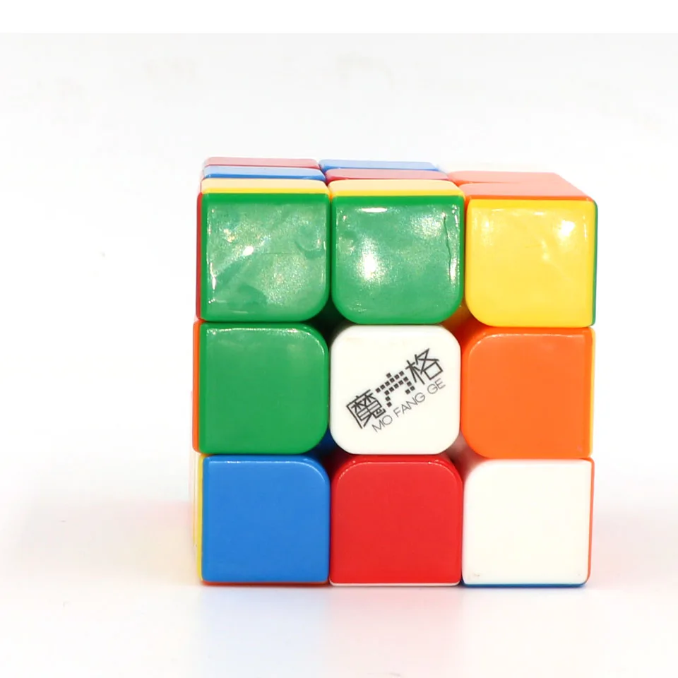 Новые 3 x3x3 Qiyi Радуга profissional Magic Cube конкурс Скорость Логические кубики Игрушечные