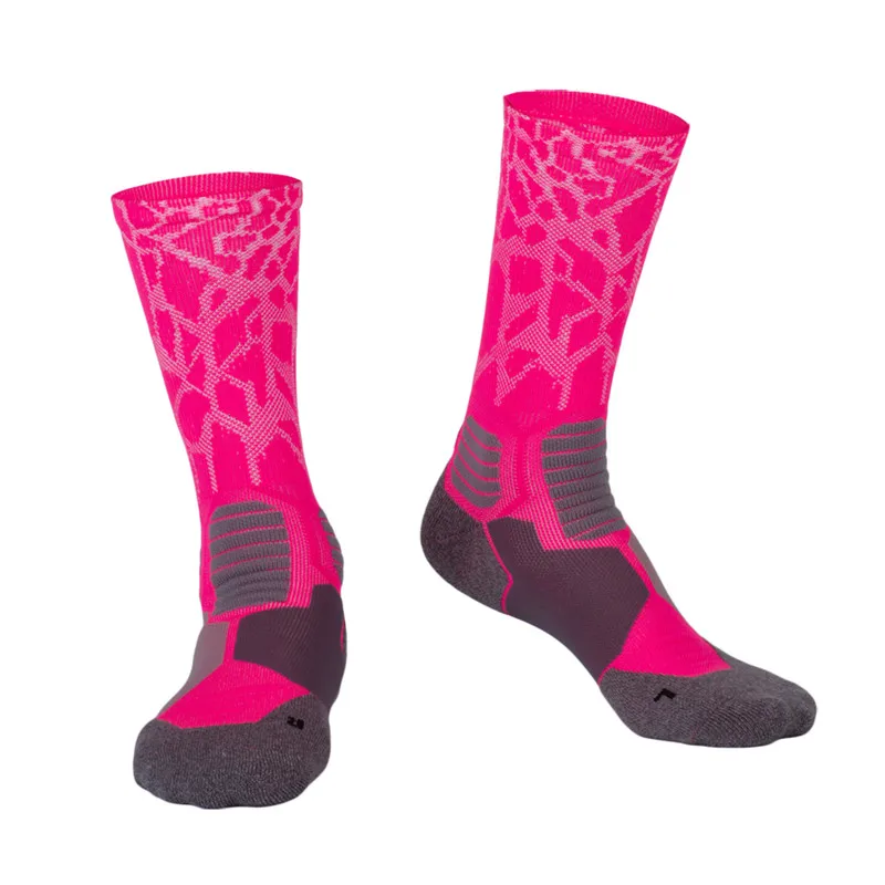 Дышащие носки для бега баскетбола футбола Толстого цикла женские гольфы