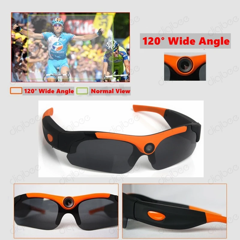 Новые крутые модные широкоугольные HD 1080P поляризованные солнцезащитные очки
