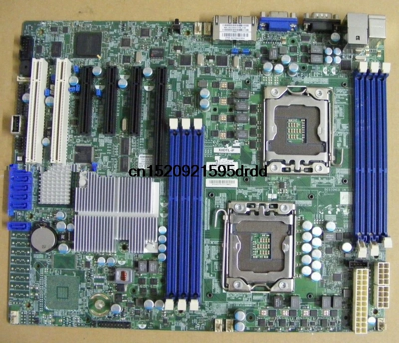 X8DTL i 6 3 IF 3F 1366 dual X58 Материнская плата серверной рабочей станции|Карты видео- и