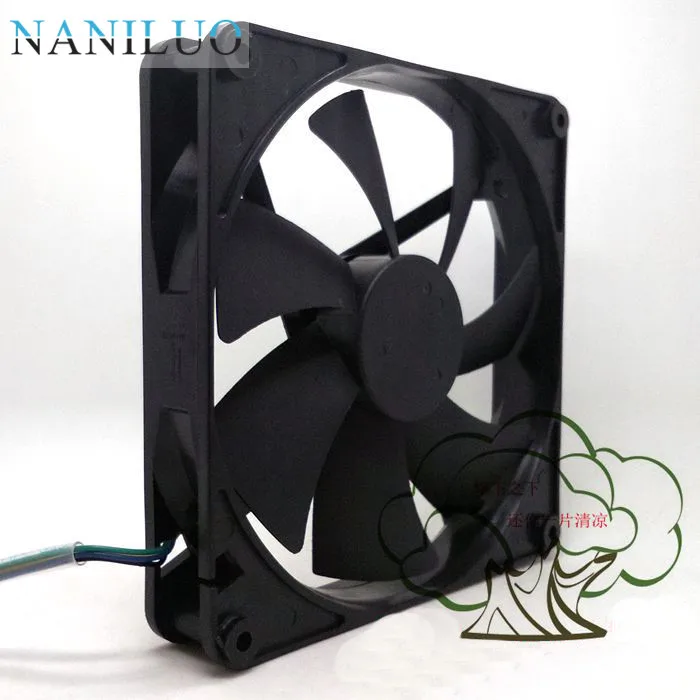 Вентилятор охлаждения NANILUO pwm 140 мм 14 см Φ 12 В постоянного тока 14025 A шасси с