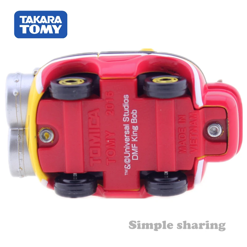 Takara tomy Dream Tomica Minion Фильм аниме фигурка король Боб MMC 02 Горячая поп детская игрушка