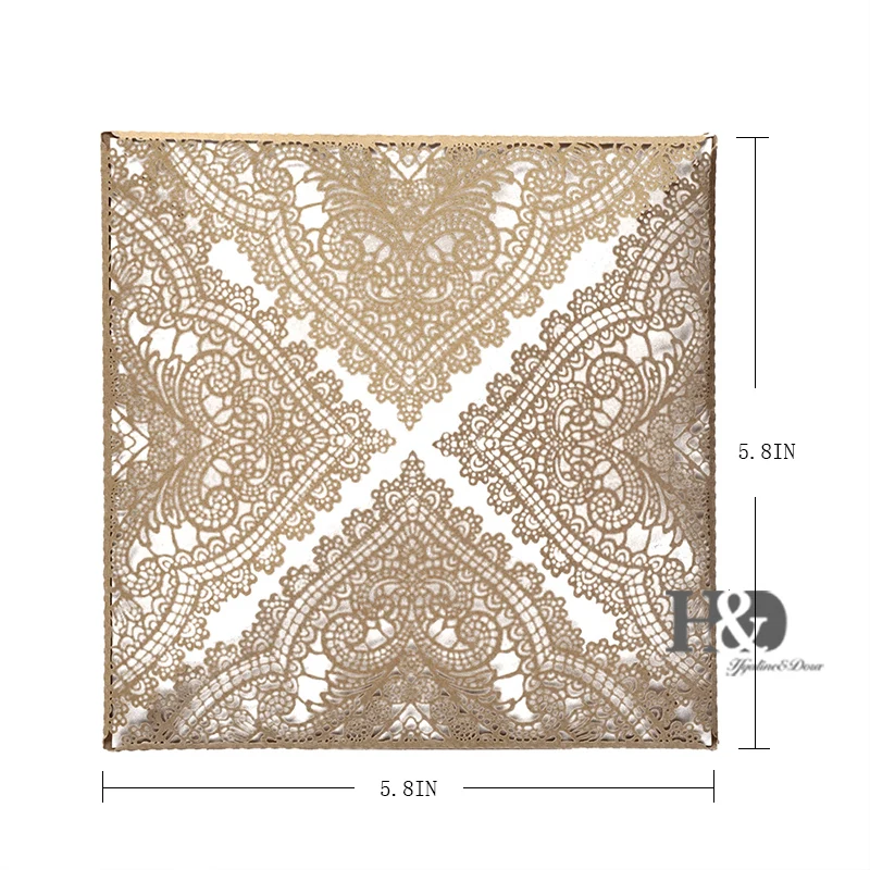 120 шт. декоративные открытки-конверты для свадебных приглашений |