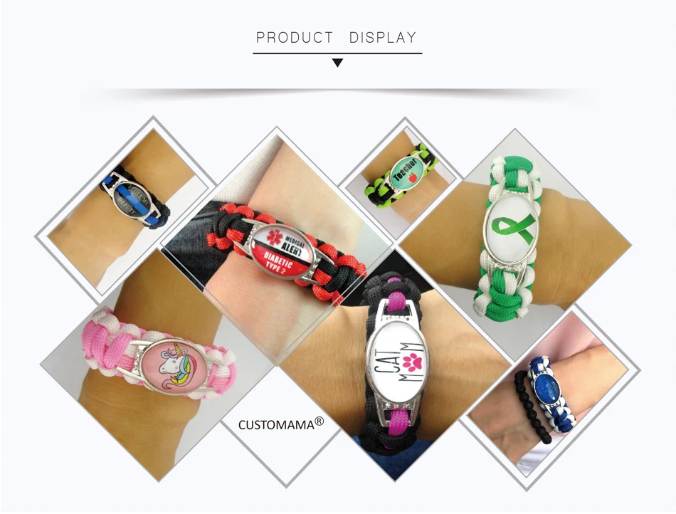 Браслеты EMT для неотложных медицинских специалистов браслеты из Паракорда