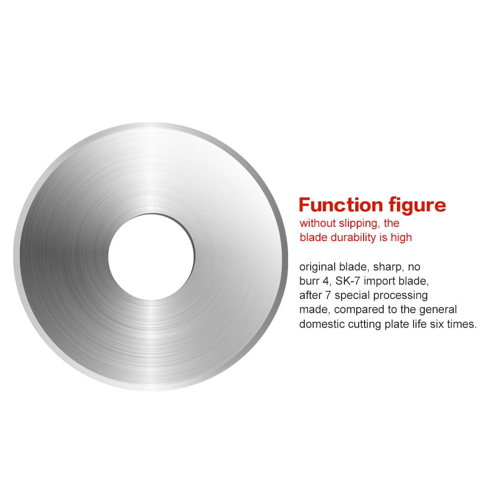 10 шт. вращающиеся режущие инструменты 18 мм запасные лезвия резак для ткани кожи