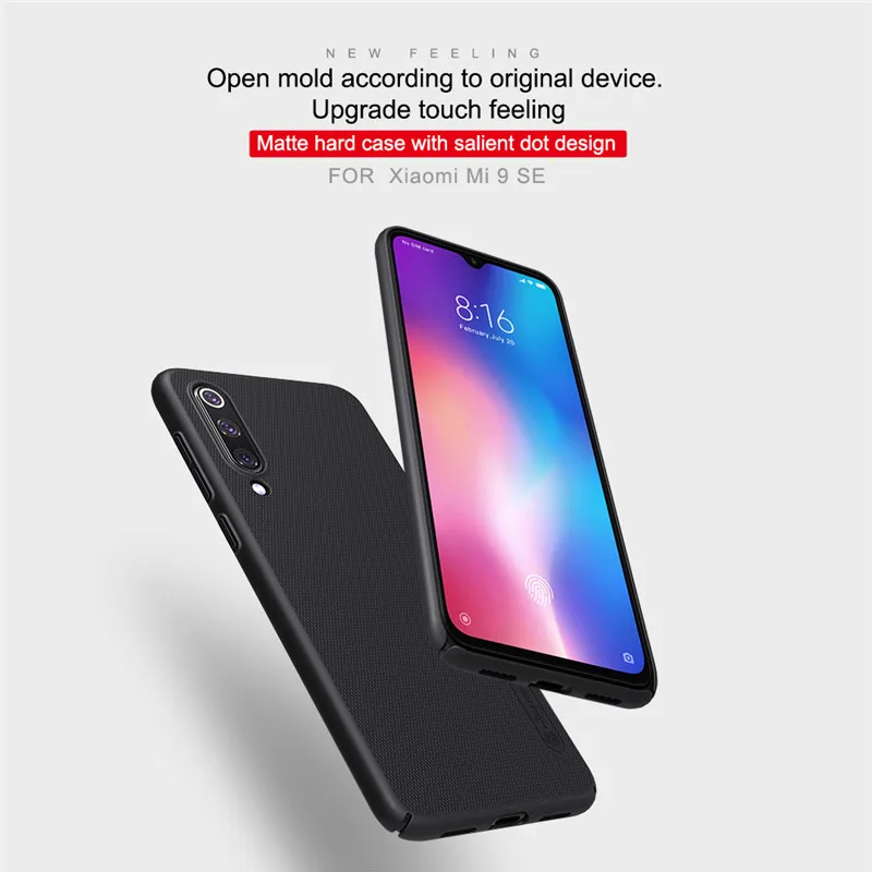 10 шт./лот Nillkin суперматовый чехол-футляр для Xiaomi Mi 9 SE 9SE ультра тонкий матовый
