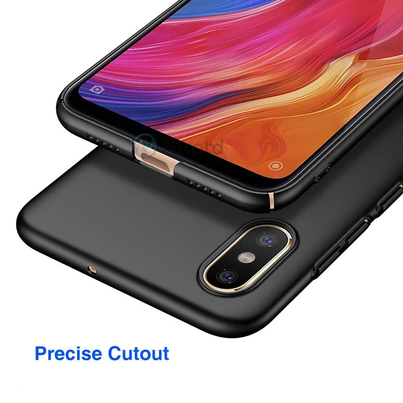 Чехол для Xiaomi mi 8 mi 8 lite, Жесткий ПК, тонкий матовый защитный чехол для задней панели s, красный mi 6A Note 5 5A 6 pro для Xiaomi Note 3