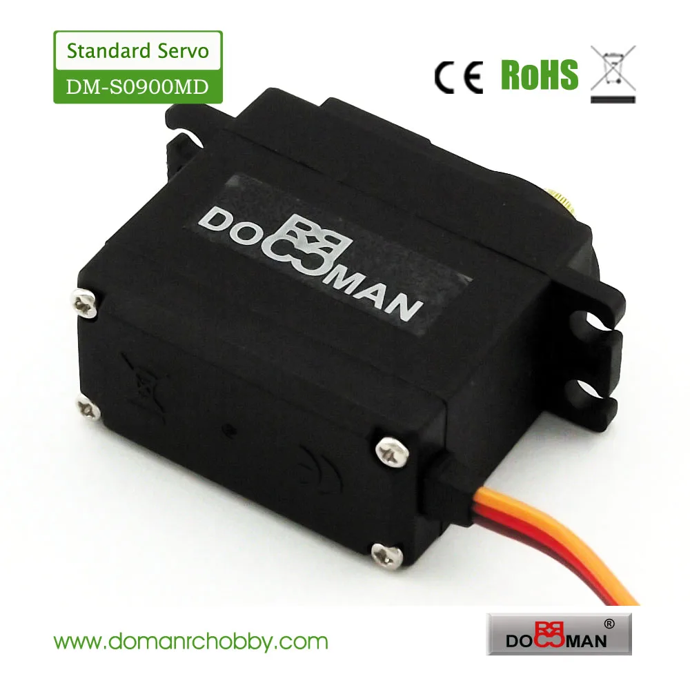 1 шт./лот DM-S0900MD ДОМАН RC 56 г/0.15 s/10kg. cm Metal Gear 9 кг цифровой сервопривод | Игрушки и