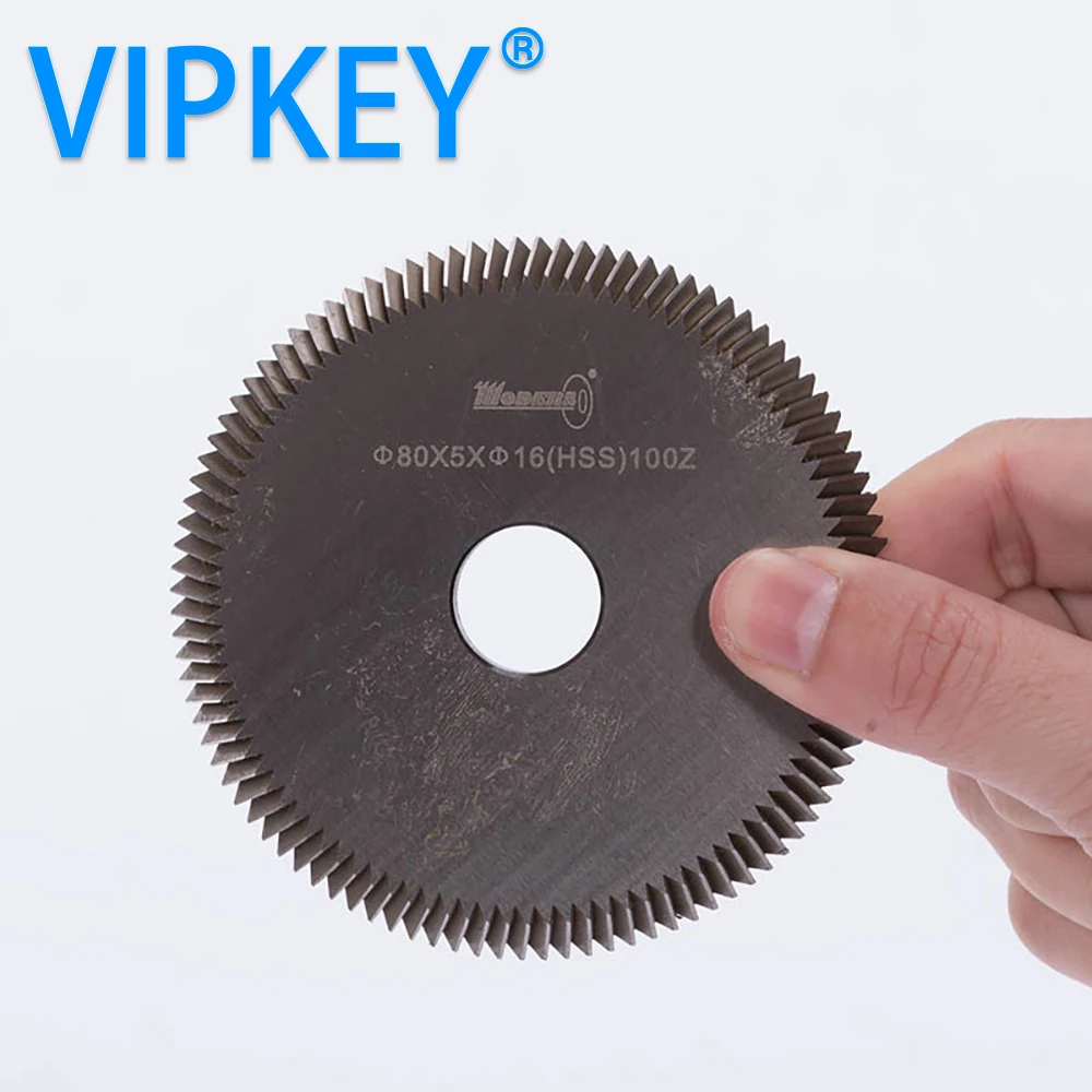 80*5*16mm supper key cutting machine saw blade 100Zdouble phase copy cutter spare parts locksmiths supplier | Инструменты