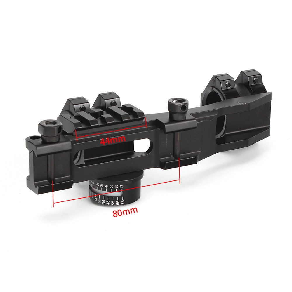 Ohhunt мм 25 4 30 смещение Bi-direction Picatinny Weaver Scope Rings Mount Bubb Level Compass и w/Angle Cosine Indicator Kit | Спорт