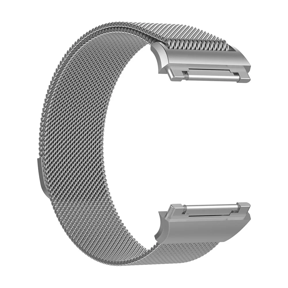 as pictures Для Fitbit ионной нержавеющей стали металлический ремешок Миланская петля сетка наручные часы ремешок - Цвет: as pictures