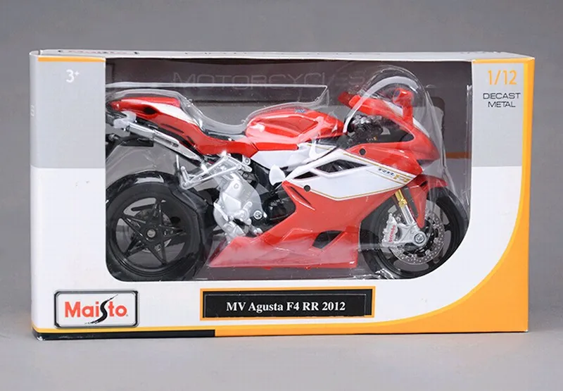 Maisto MV Agusta F4 RR 2012 1:12 модели металлические спортивные игрушки для велосипеда в