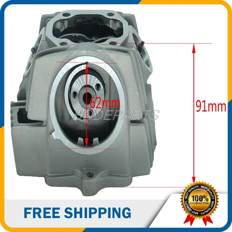 Головка цилиндра с воздушным охлаждением 110 куб. См 5 колпачков для внедорожника