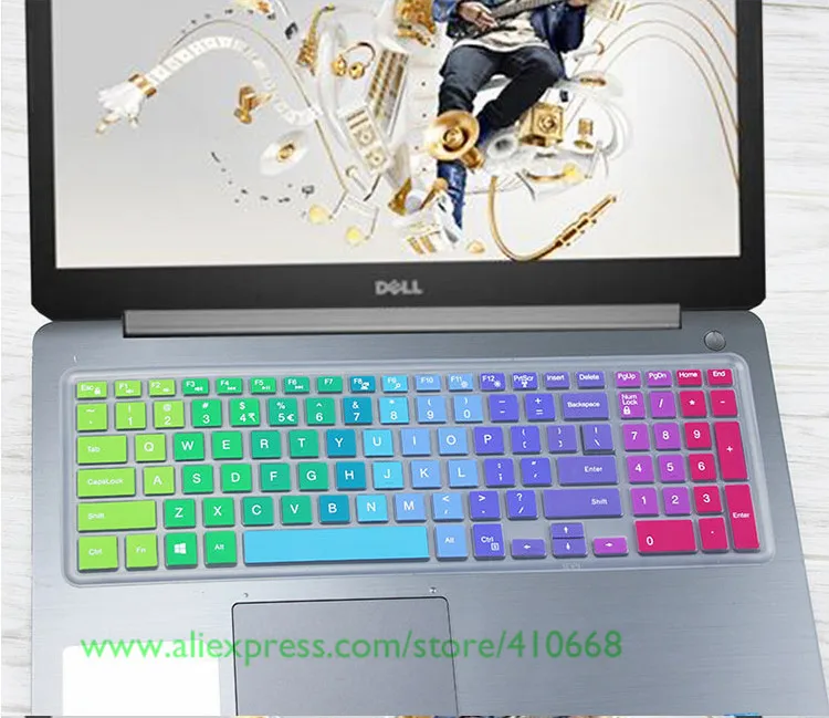Защитный чехол для клавиатуры ноутбука 15 6 дюйма Dell Inspiron 7000 Gaming 7510 7559 7577 7567 7537 7557 7566