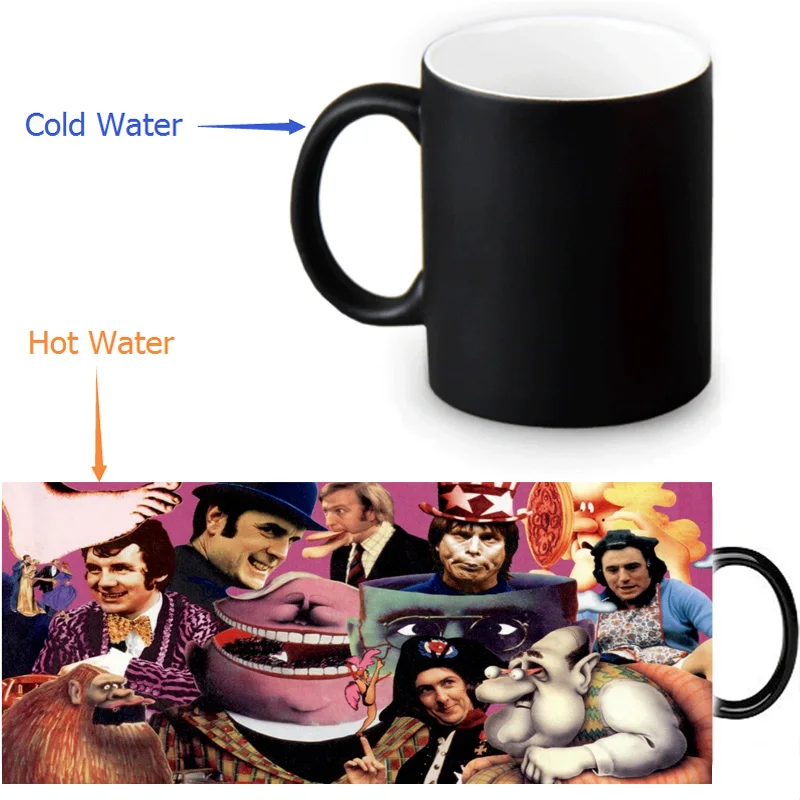 Кружка Monty Python 350 мл/12 унций термопрозрачная кружка меняющая цвет кофейная чашка