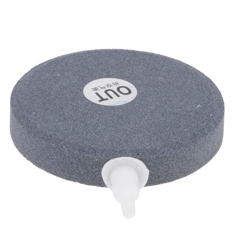 Round Hydroponic Increasing Oxygen Plate Fish Tank Aquarium Air Bubble Stone New | Дом и сад