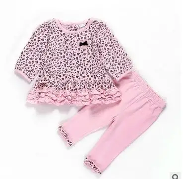 2017 г. Humor Bear/комплект одежды с цветочным рисунком для маленьких девочек хлопковый