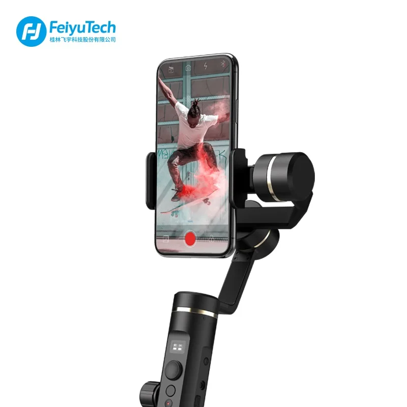 FeiyuTech FEIYU SPG 2 3 осевой карданный стабилизатор для смартфона iPhone X 8 7 6 s Plus S7 S6 SPG2 PK smooth