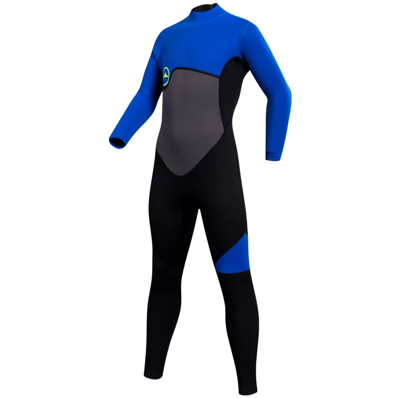 Sbart Children's 2mm Elastic Kids Fullbody Wetsuit Teenage Long Sleeve Wet Suit 8-16Y Sunscreen Conjoined Swimsuit | Спорт и