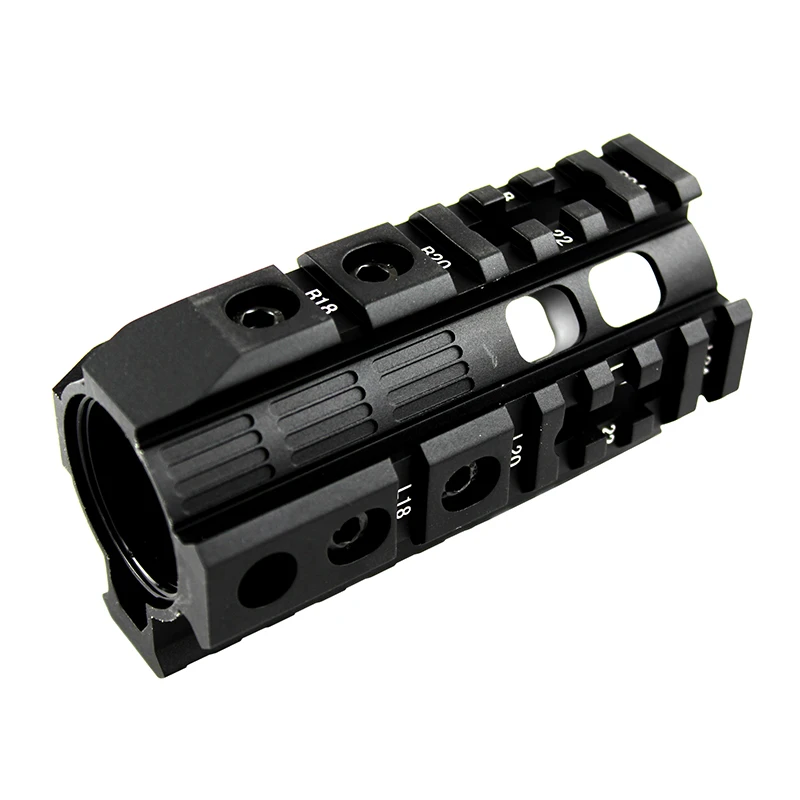 Тактическая ультра короткая CQB 4,0 дюймовая система поручней(BK/DE) для страйкбола AEG M4/M16