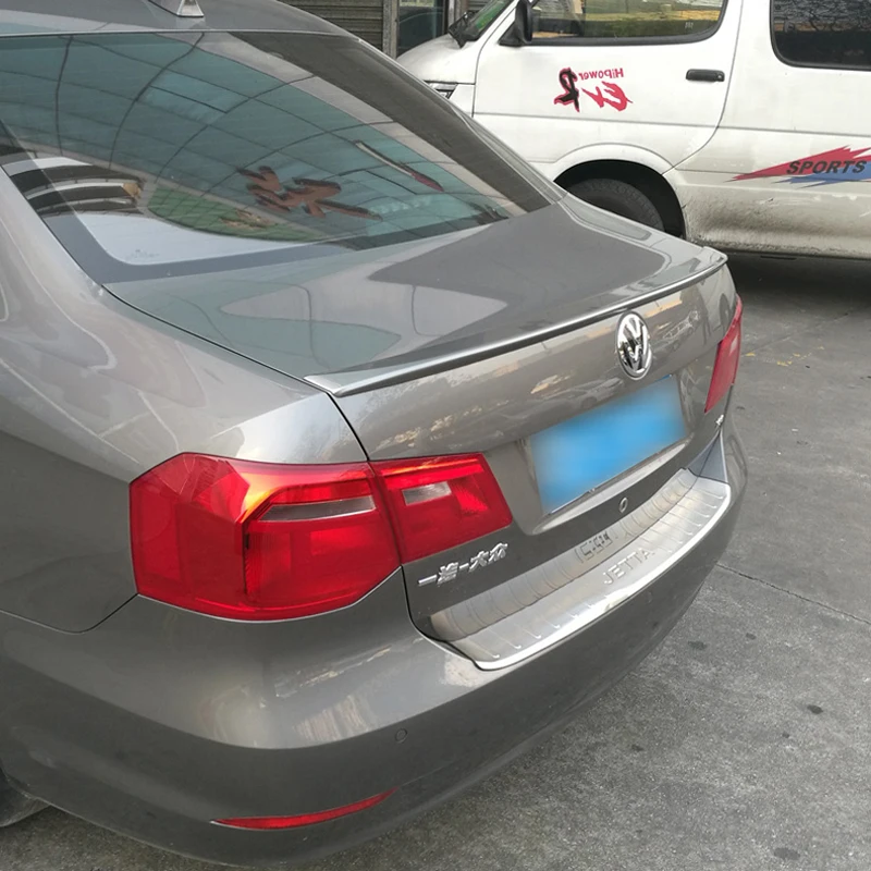 Задний спойлер для Jetta из АБС пластика автомобильное заднее крыло грунтового