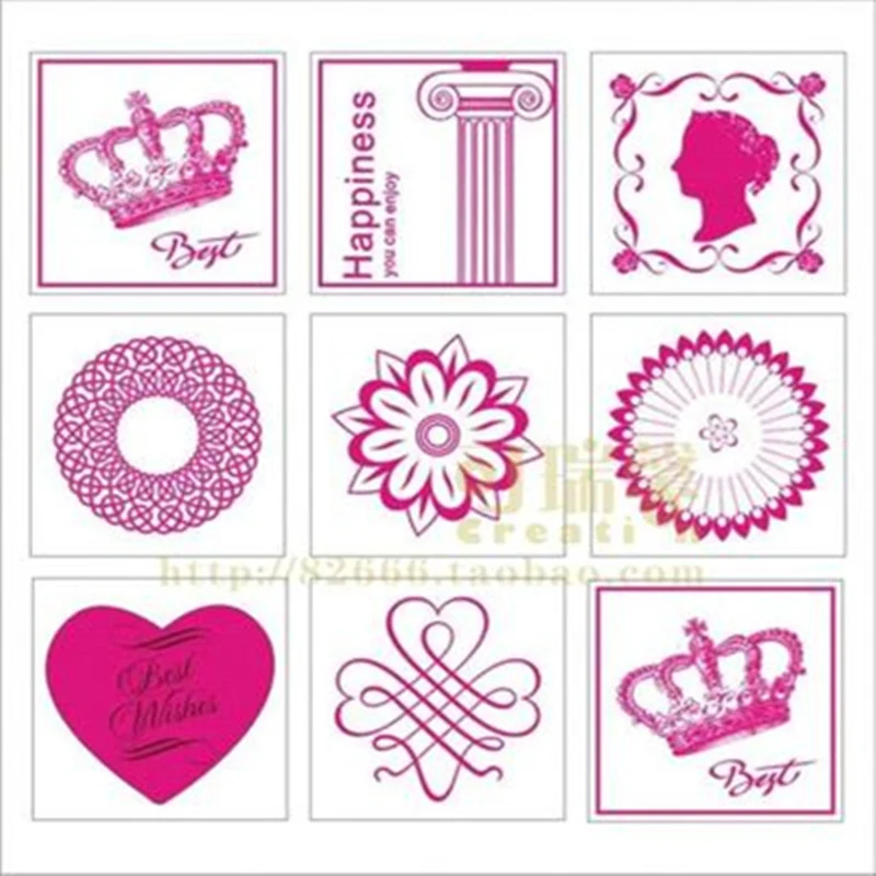 20 листов Бумага для переноса шоколада/Пресс формы выпечки лист/украшения