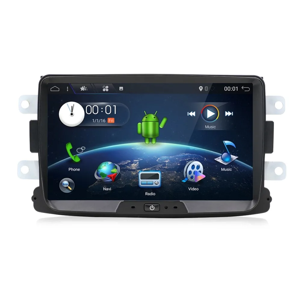 Bosion dvd плеер с gps навигации для Renault Duster 2010 автомобильные аудиосистемы Android 7 1 8'