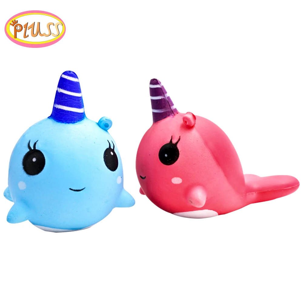 Мягкий КИТ Единорог Мягкий сквиш маленький noel skuishy comida licorne regalos originales y divertidos Хэллоуин Squishy