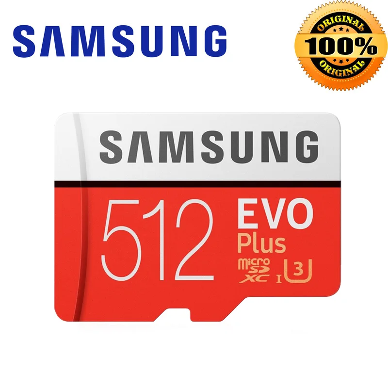 Samsung class 10 micro sd 256 ГБ оригинал evo plus карта памяти большой емкости 32 64 SD Подарочный