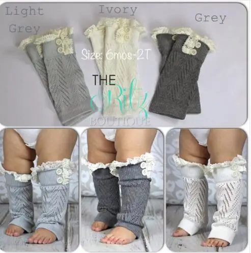 1 пара зимних рождественских носков теплые детские модные вязаные кружевные