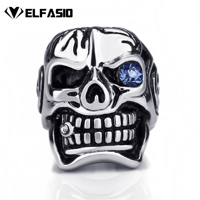 Серебряные украшения для мужчин мальчиков Золотое кольцо из нержавеющей стали