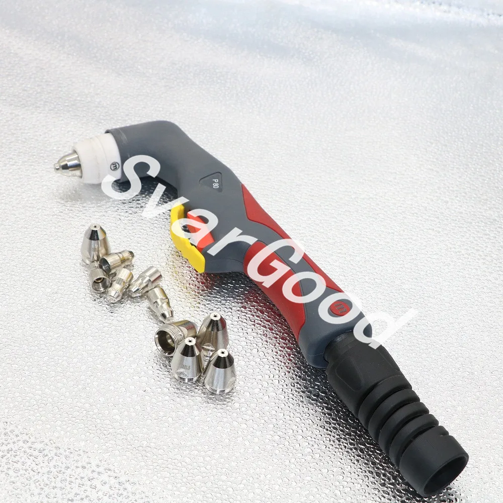 

Plasma cutting torches High Frequency P80 torch body electrode nozzle shield wear parts CUT LGK