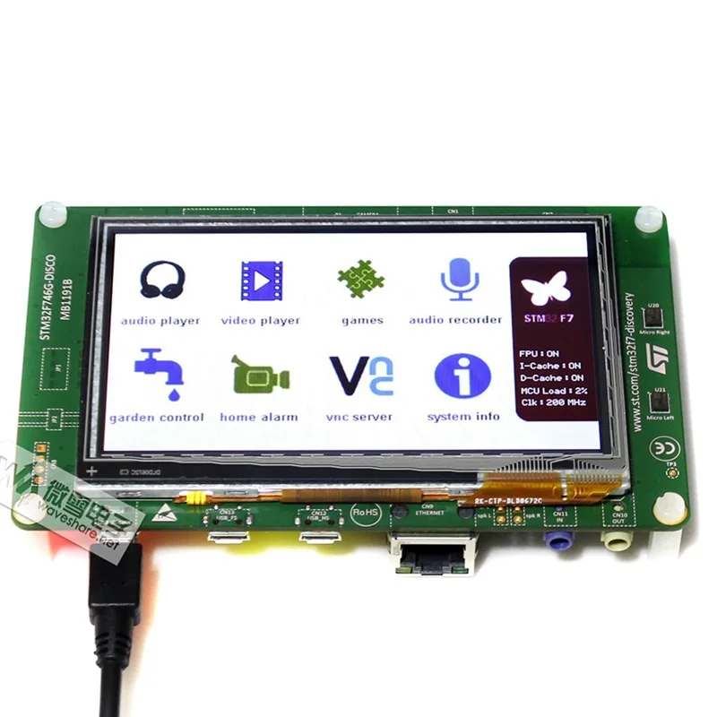 Оригинальный набор ST для обнаружения 32F746GDISCOVERY MCU STM32F746NGH6| |