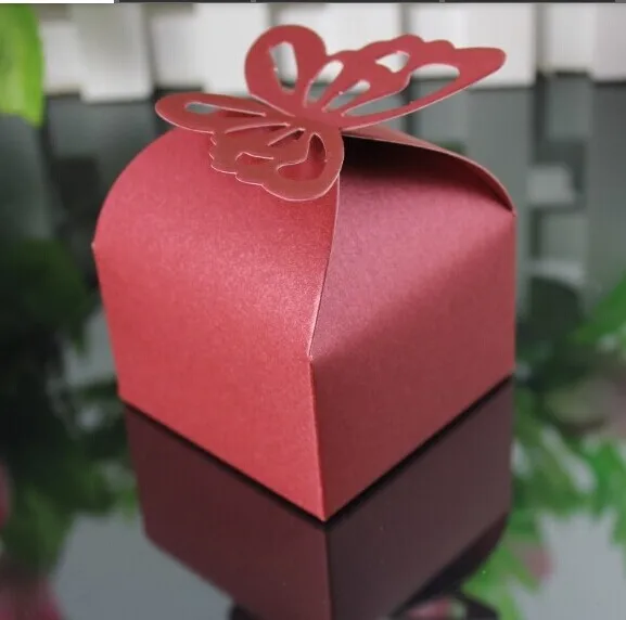 10 шт. Подарочная коробка сделай сам с бабочками для свадебных торжеств