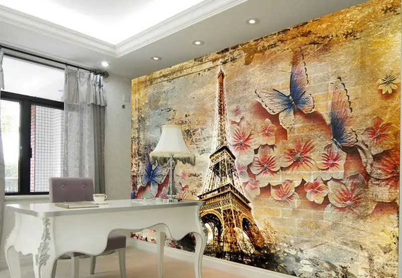 Пользовательские 3d обои настенная живопись Фотографии Европейский стиль ретро