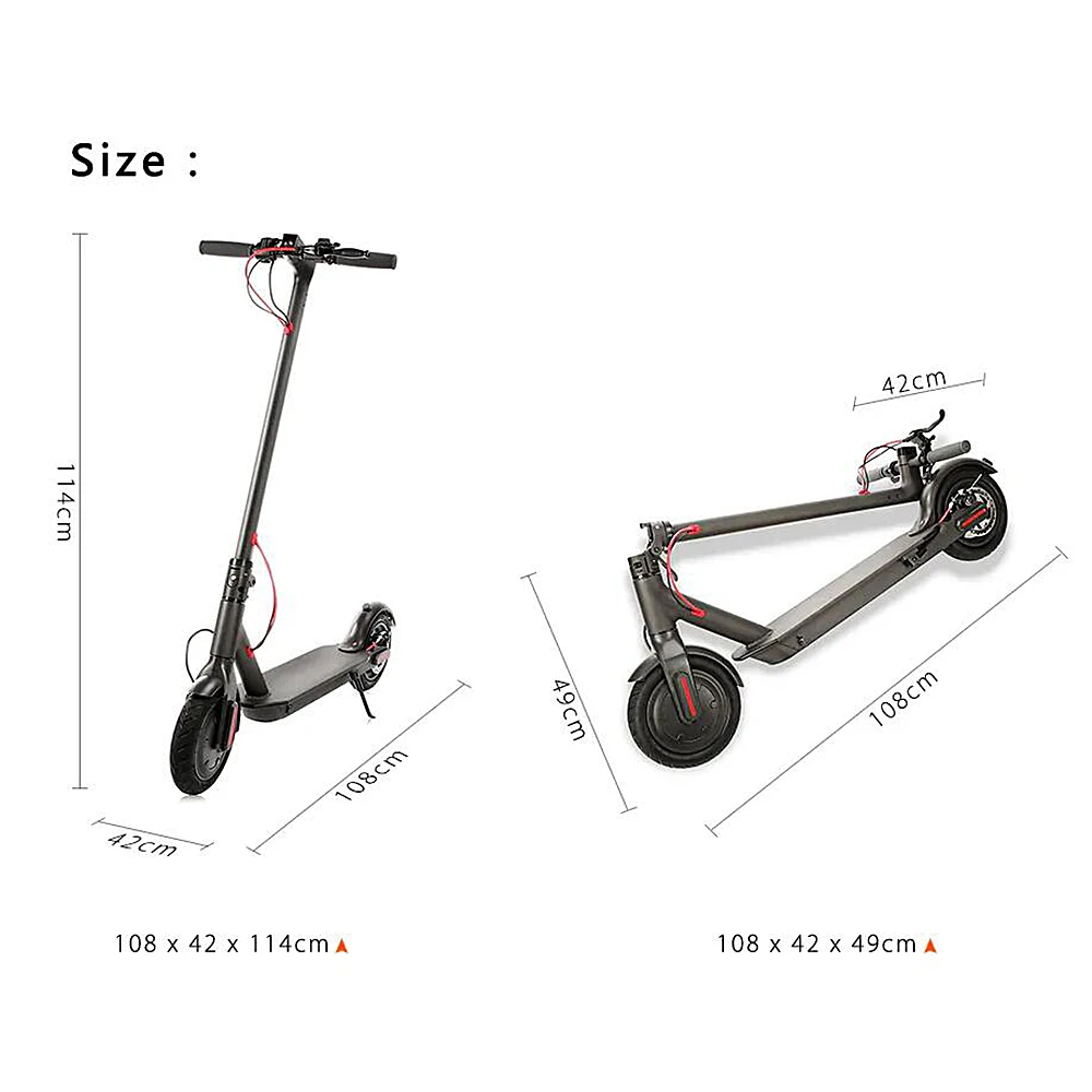 Новейшая обновленная версия 2018 года Электрический скутер складной мини для