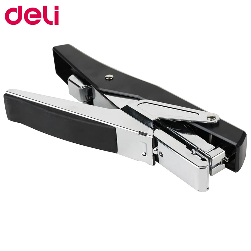 Плоскогубцы степлер Deli 1 шт. канцелярские и школьные принадлежности для обвязки