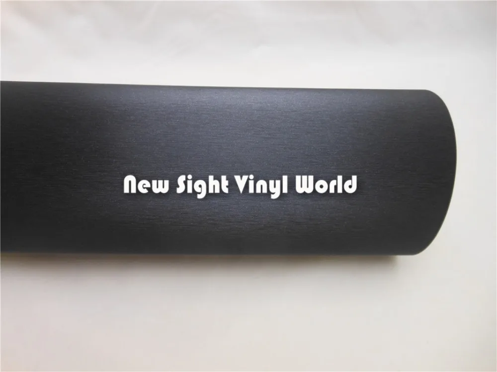 Высококачественная Черная матовая зеркальная черная металлическая