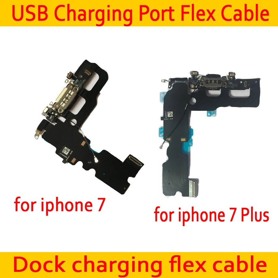Сменный гибкий кабель для зарядки iPhone 7g 7 plus USB зарядное устройство Порт док