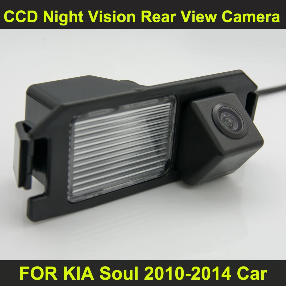Автомобильная камера заднего вида с ночным видением CCD для KIA Soul 2010 2011 2012 2013 2014
