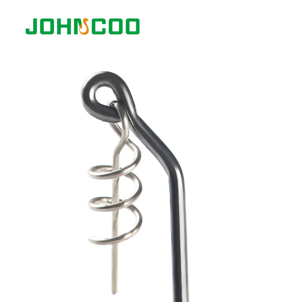 JOHNCOO 4 шт. офсетные рыболовные крючки свинцовые вес ed кривошипный крючок с ложкой мягкие приманки крючок добавить свинцовый вес крючок под червя