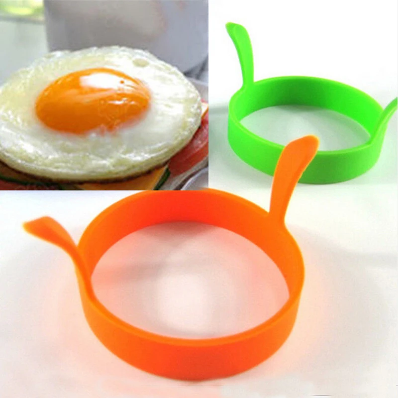 Круглая форма для яиц завтрака силиконовые или приготовление блинов 1 шт.