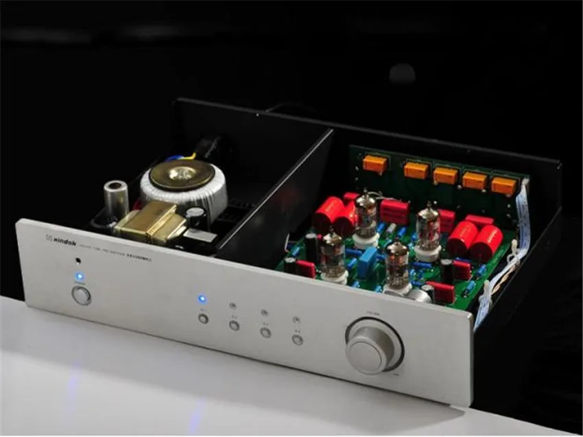 W-003 Hi-Fi аудио XA3200MKII ламповый Предварительный усилитель 12AT7*2 12AX7*2 пульта