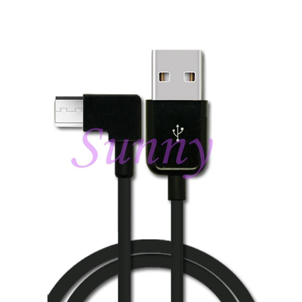 90 градусов короткий микро USB кабель 2A Угол быстрой зарядки к угол зарядного