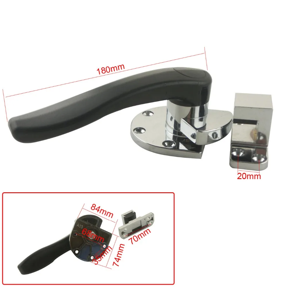 Ручка дверцы духовки из цинкового сплава 1 шт. защелка с левой ручкой для