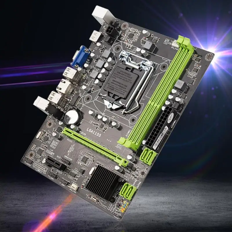 JINGSHA H61 B75 настольная материнская плата Разъем LGA1155 32 Гб M-ATX материнская плата компьютера USB 2,0 PCI-E16X слот для видеокарты VGA HDMI