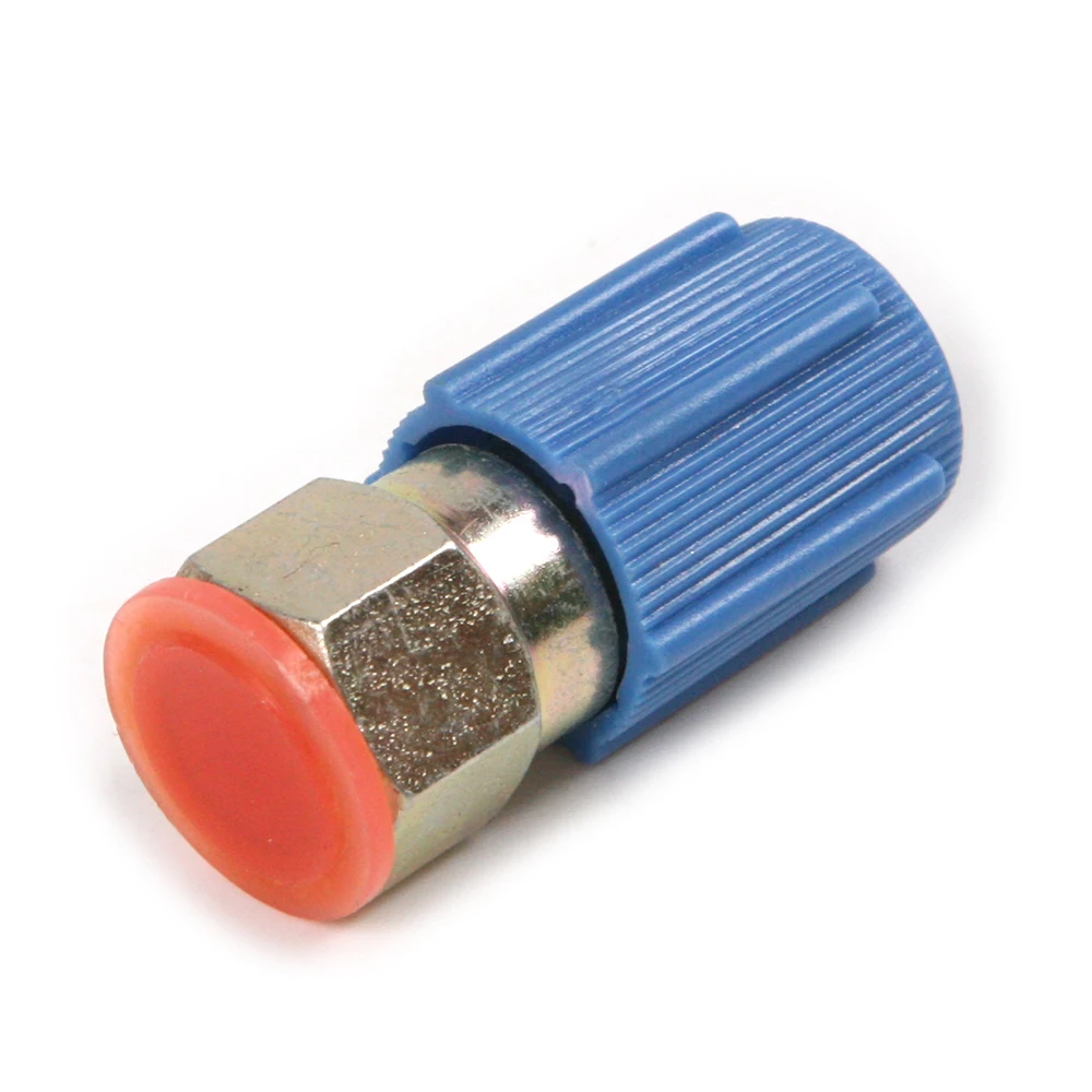 Charging Port Adapter R12 R134a Quick Disconnect High Red+Low Blue Iron Screw Thread | Автомобили и мотоциклы