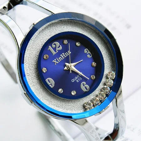 Модный бренд женские часы браслет Роскошные наручные с подвижным песком|watch