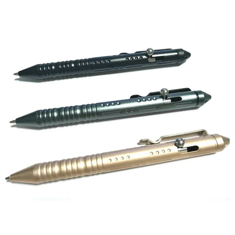

Tactical Pen Outdoor Tungsten Head Self-defense Portable Pen Sign EDC Tactical Pen With Gift Box Aluminum Alloy Camping Gear Kit