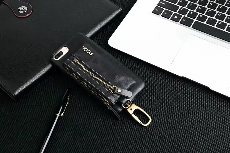 Чехол для Iphone 7 8 Plus, подвесной чехол на талию, чехол для Apple Funda Etui, роскошный кожаный кошелек, чехол для телефона, чехол, чехол, сумки